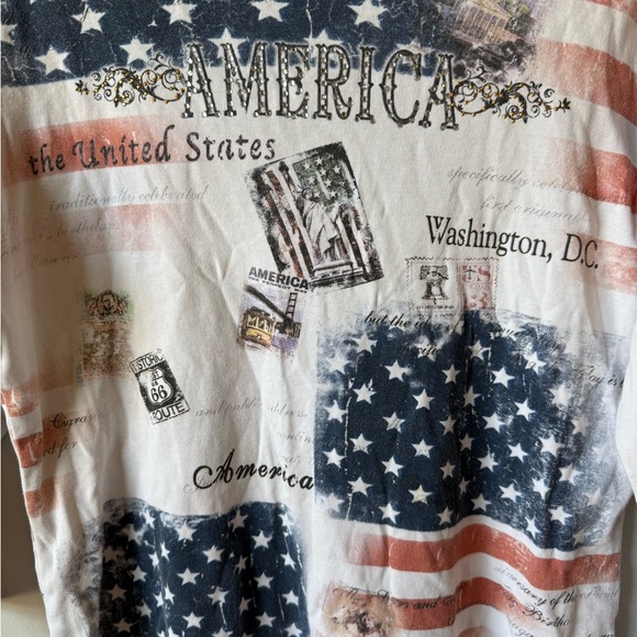 Cactus White American Blouse - Picture 2 of 5